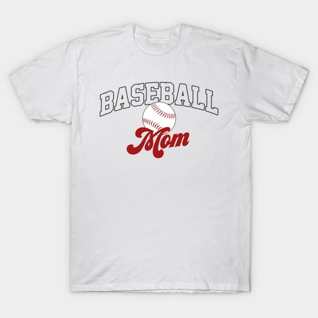 Baseball Mom T-Shirt by Andreeastore  